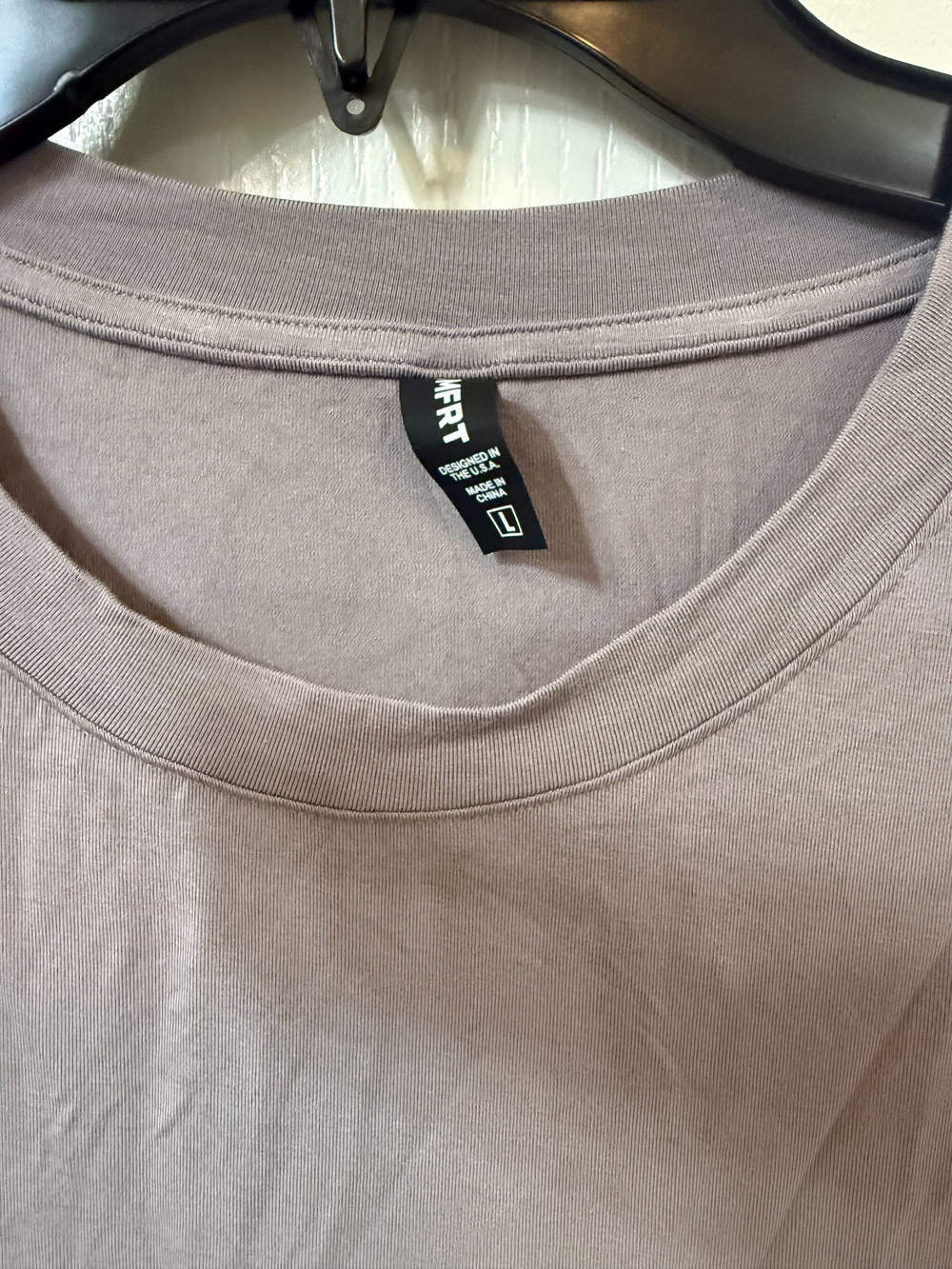 COMFRT Cloud Tee Steel Gray Size L Unisex - Picture 4 of 5